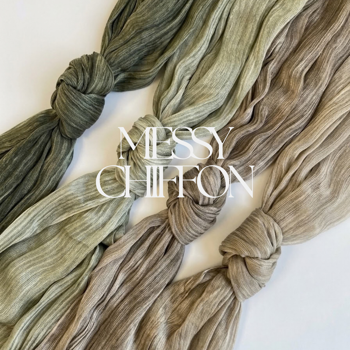 Messy chiffon