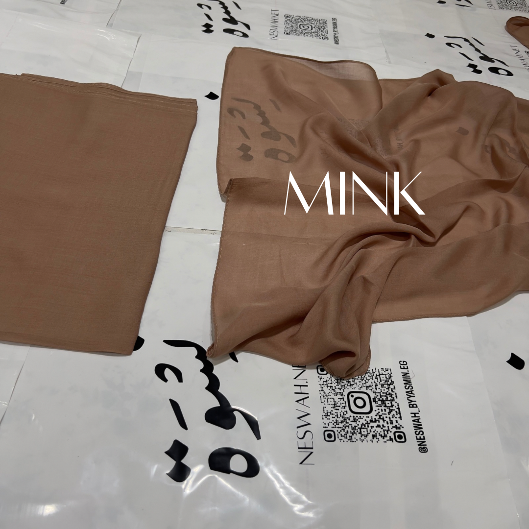 Premium linen Mink