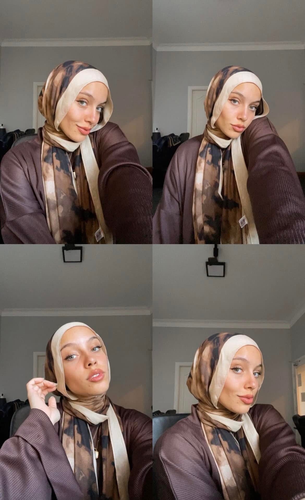 Mocha scarf