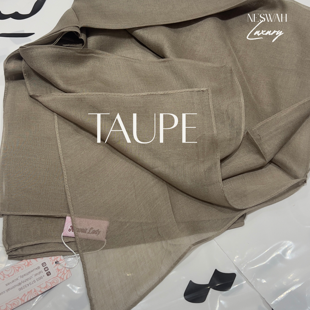Kuwait lady Taupe linen