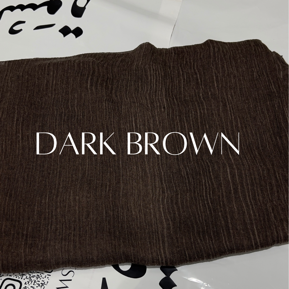 Ruffled Thailandy - Dark Brown