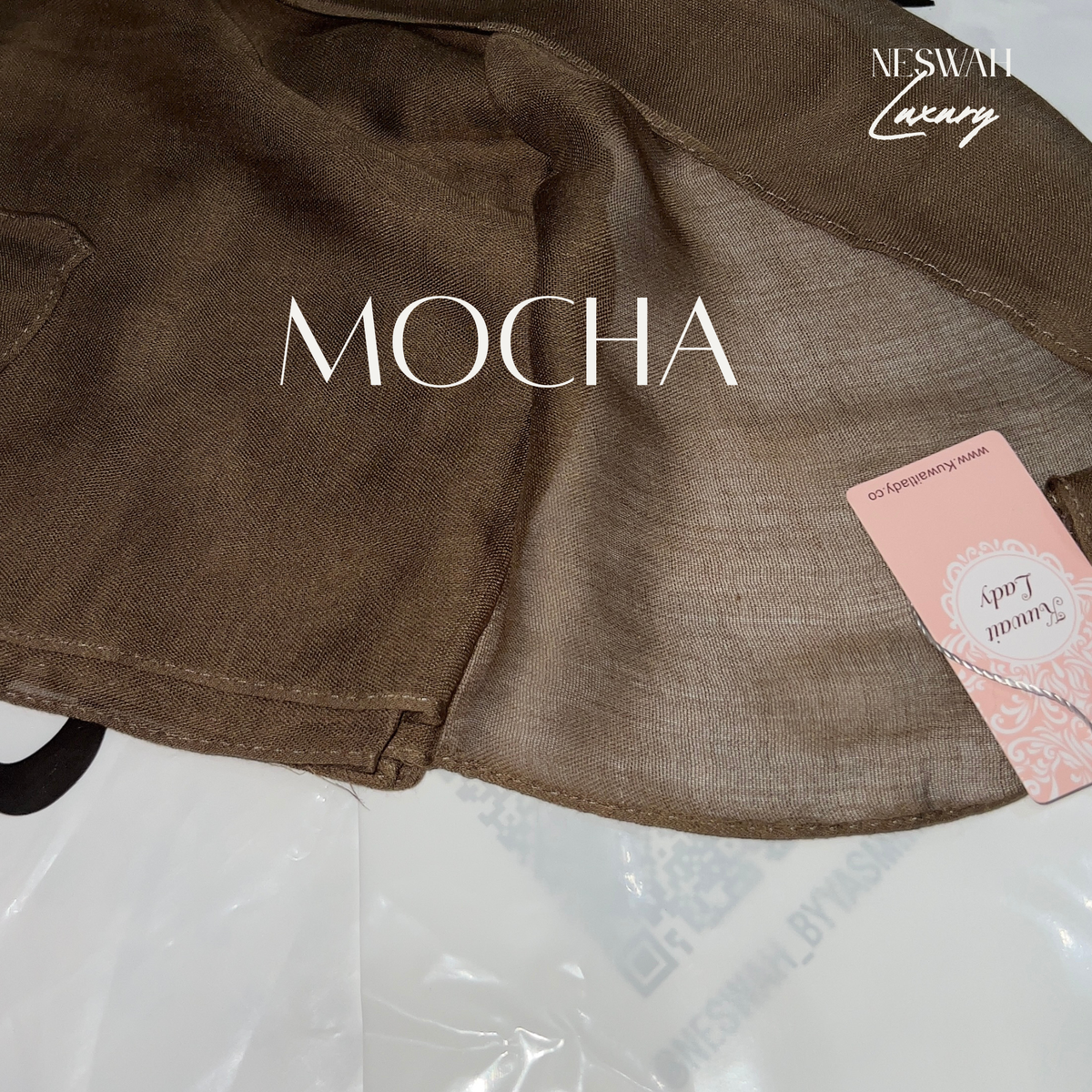 Kuwait lady Mocha linen