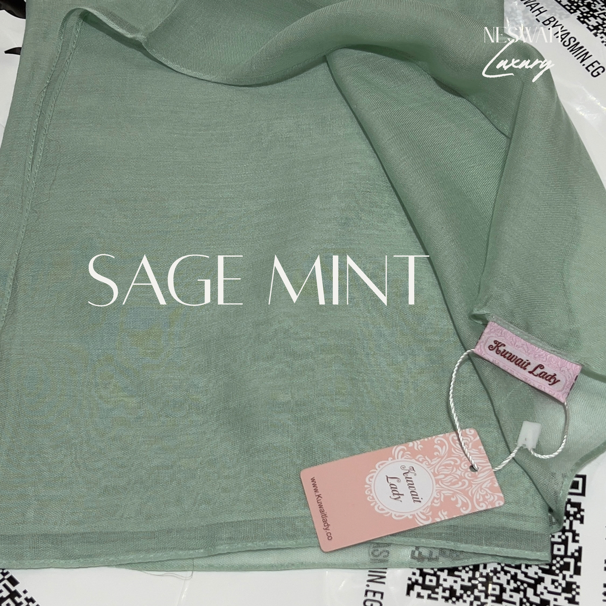 Kuwait lady Sage mint linen