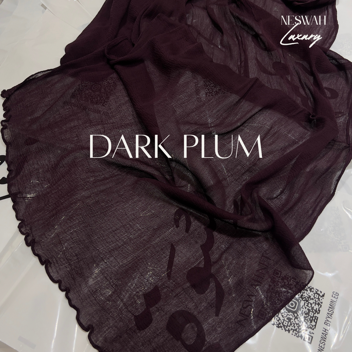 Dupita Hendi dark plum