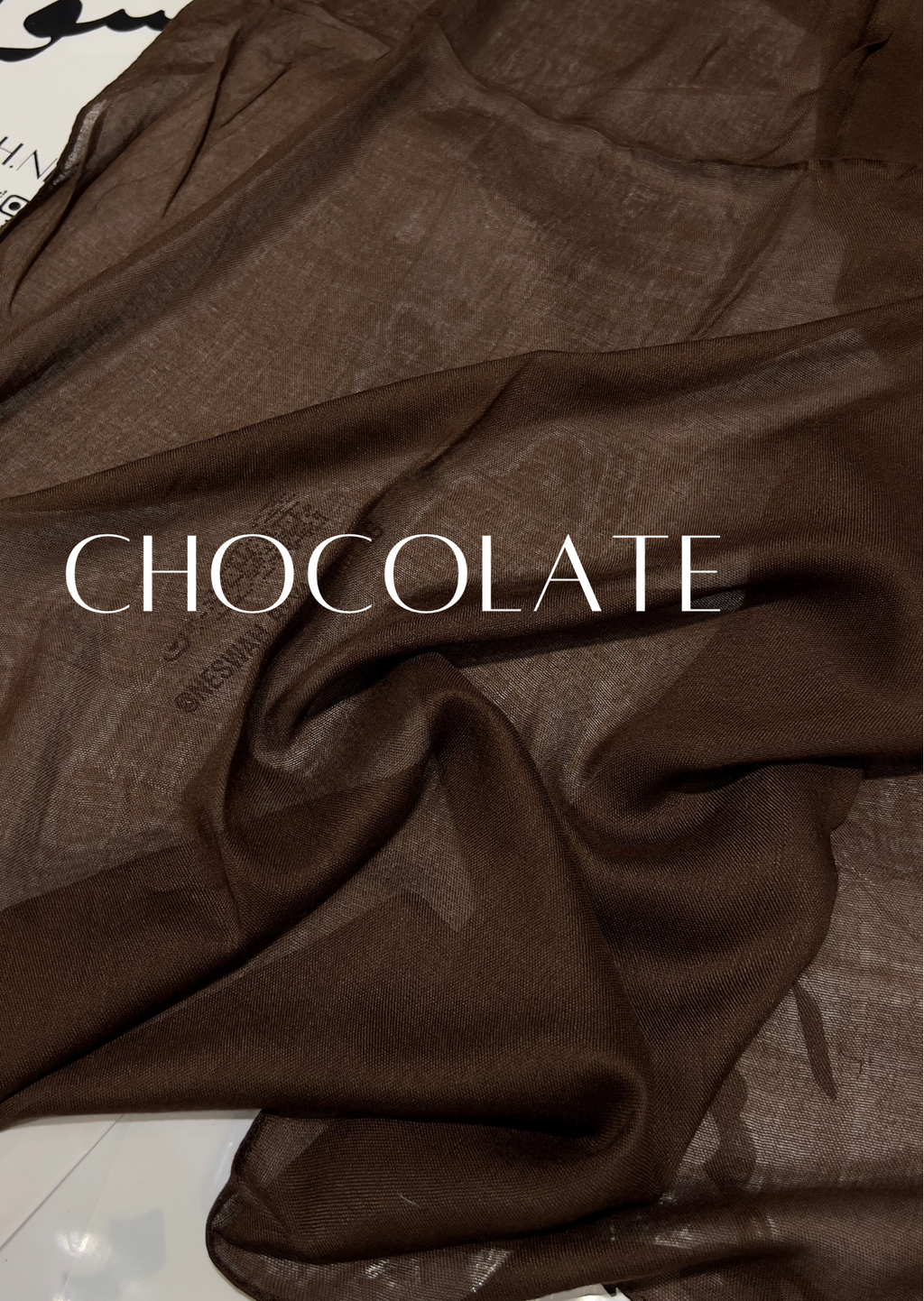Soft linen chocolate