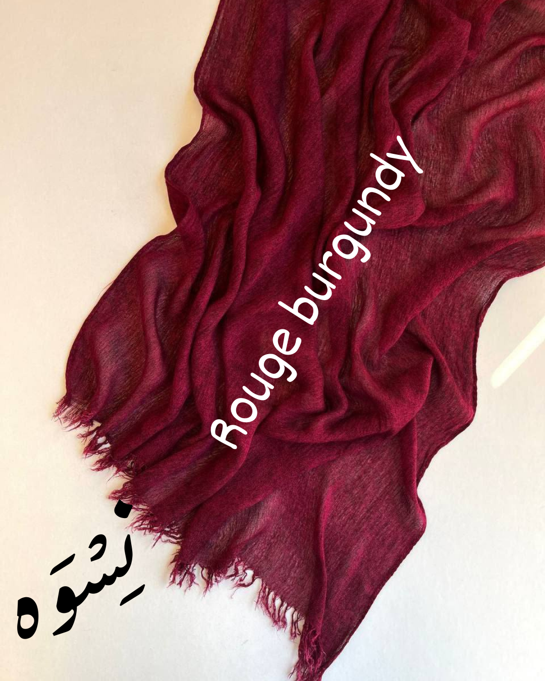 Thailandy Ruffled ROUGE Burgundy