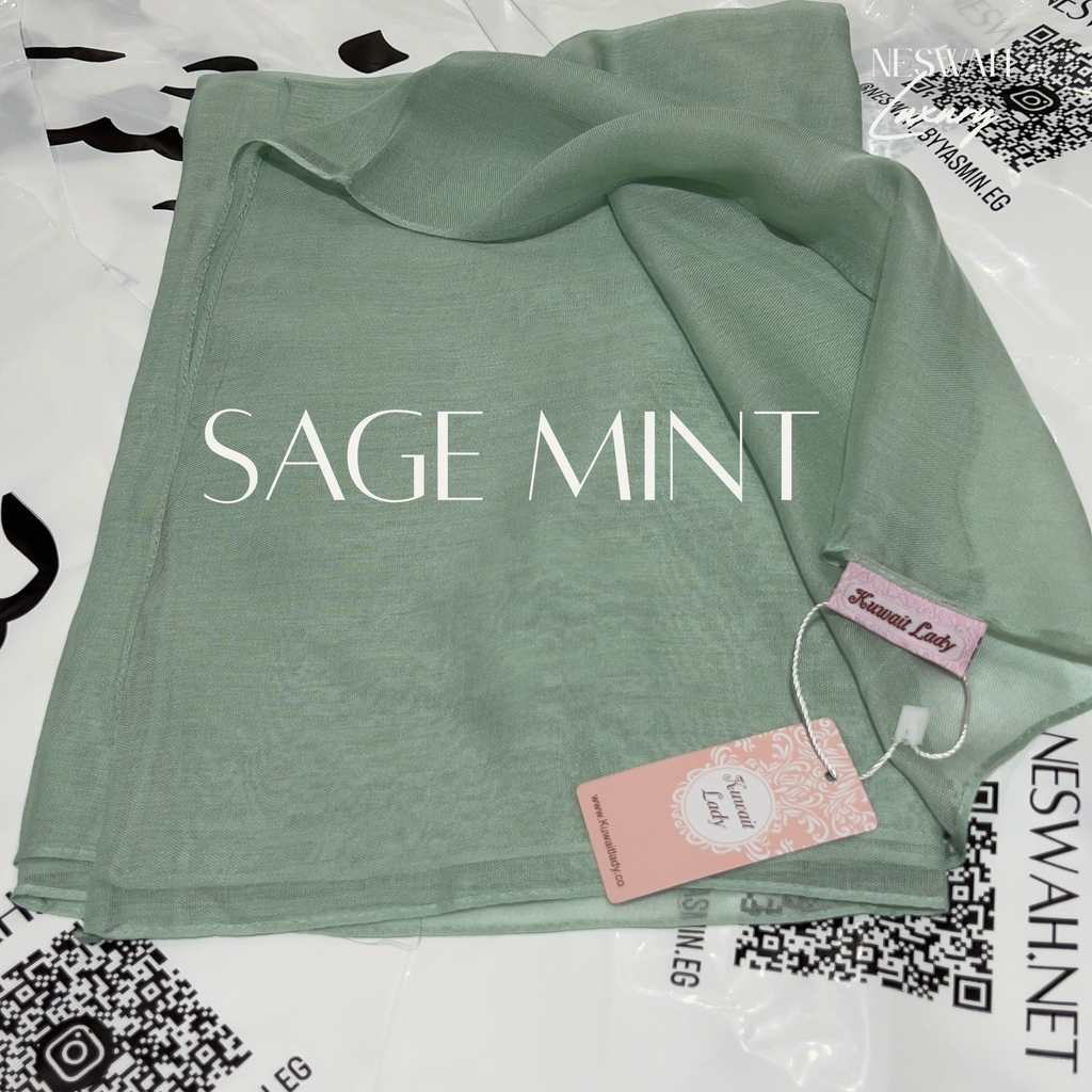 Kuwait lady Sage mint linen