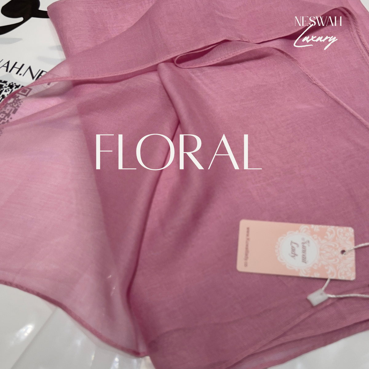 Kuwait lady Floral linen