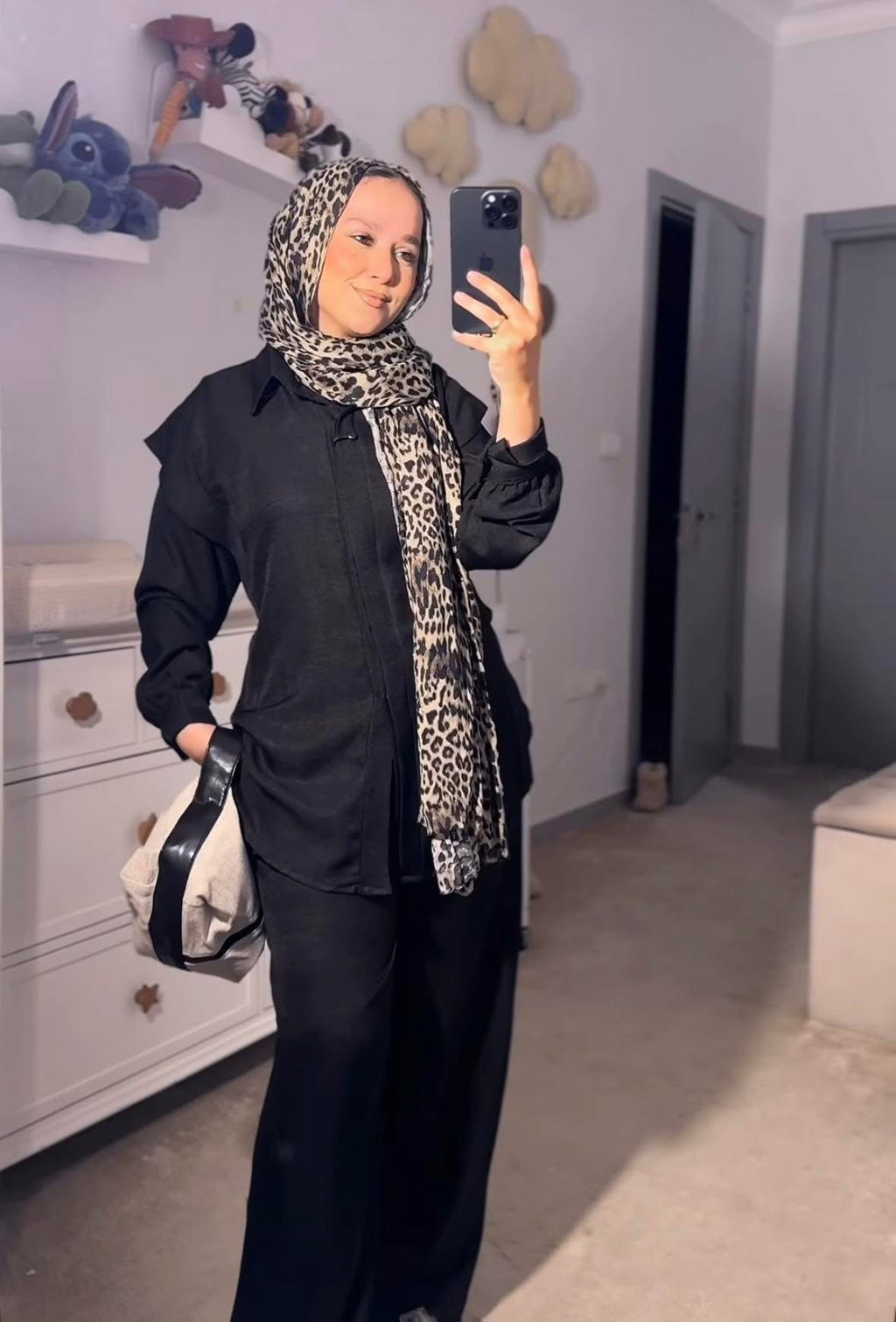 Cheetah scarf