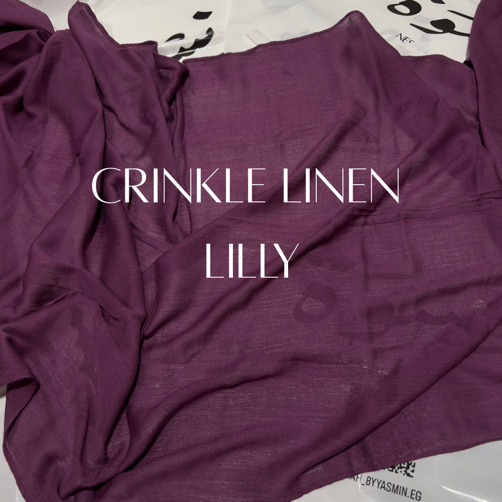 Crinkle linen Lilly
