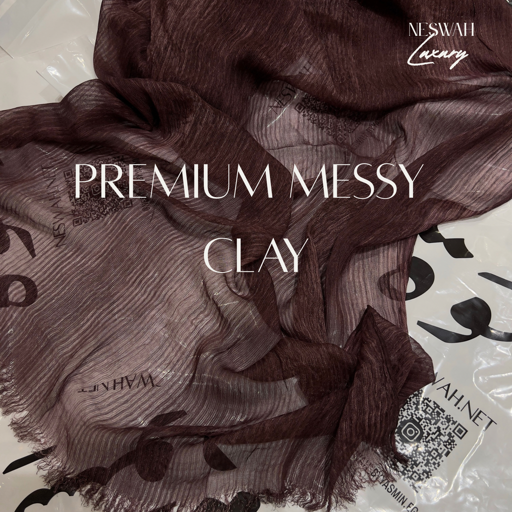 Premium Messy chiffon Clay