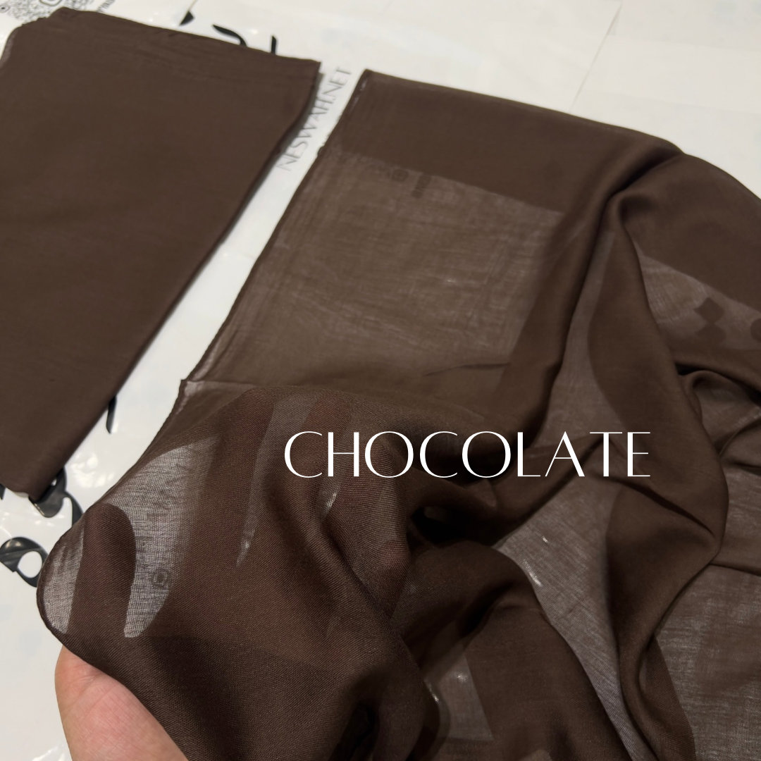 Linen chocolate