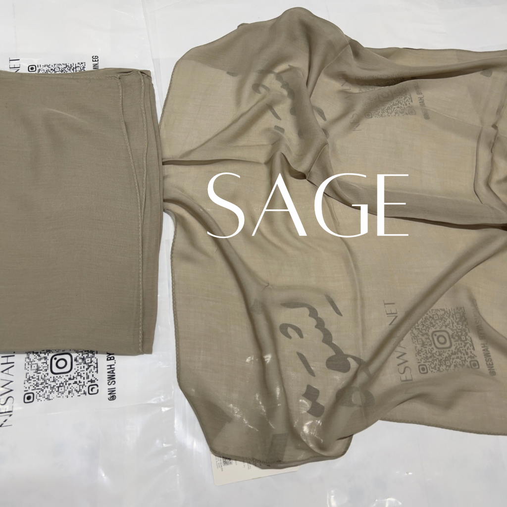 Premium linen SAGE
