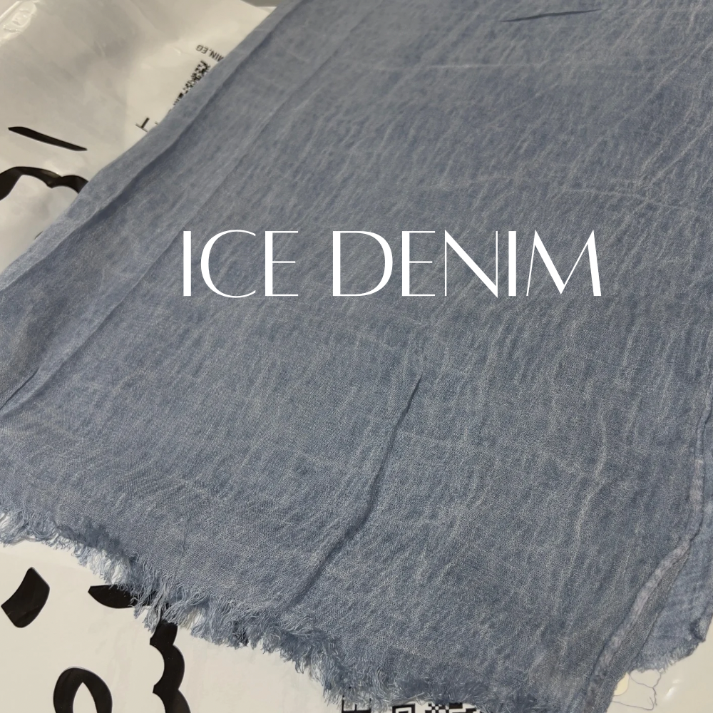 Stonewashed Thailandy ice denim