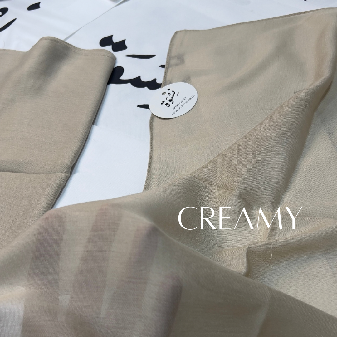Creamy linen