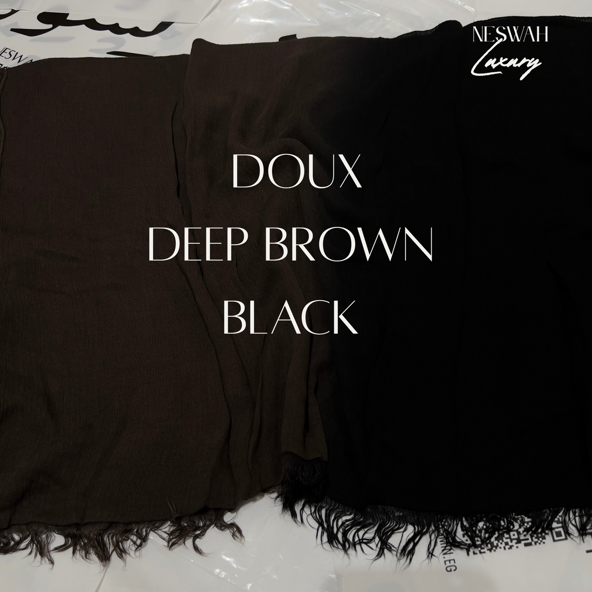 Doux Deep brown Black