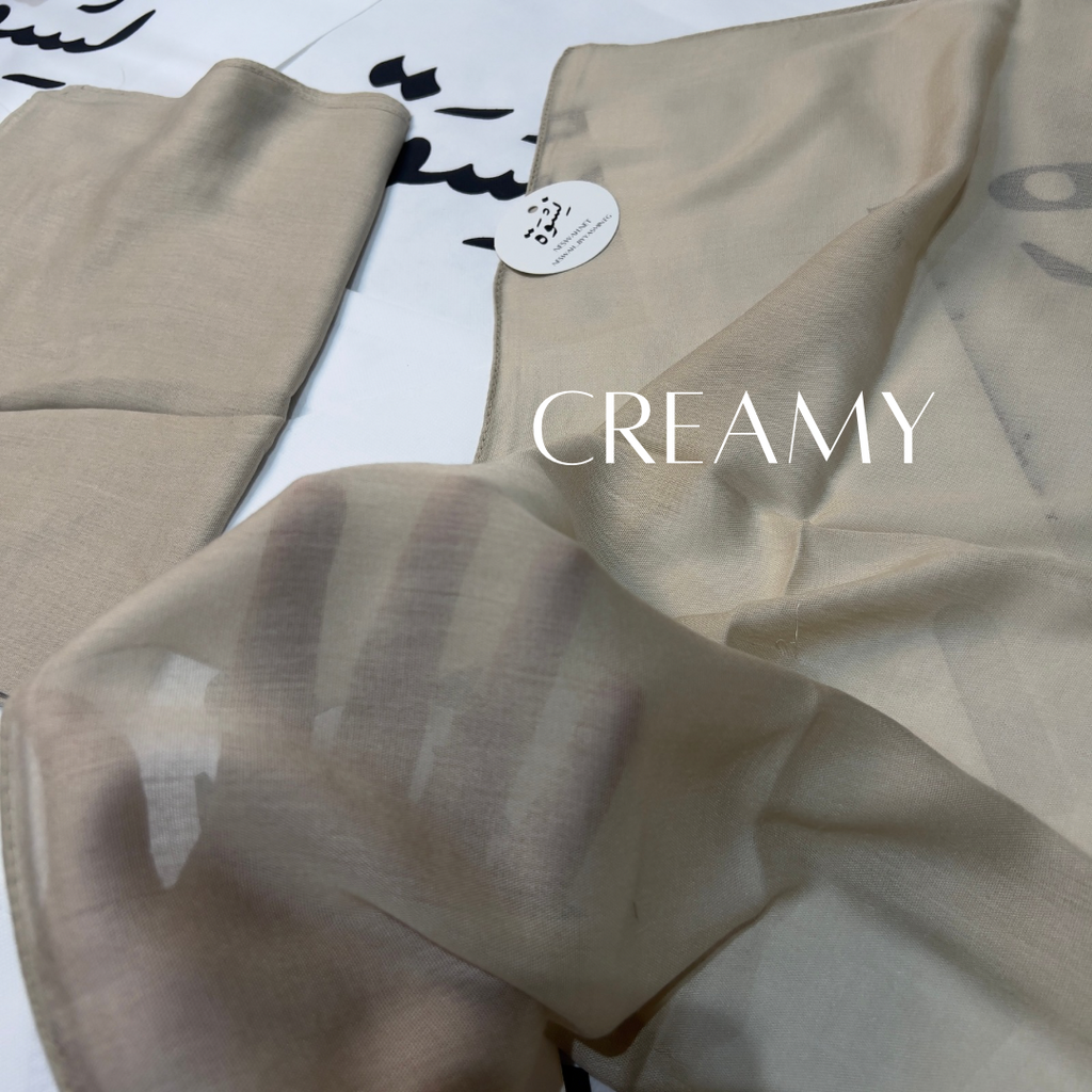 Creamy linen