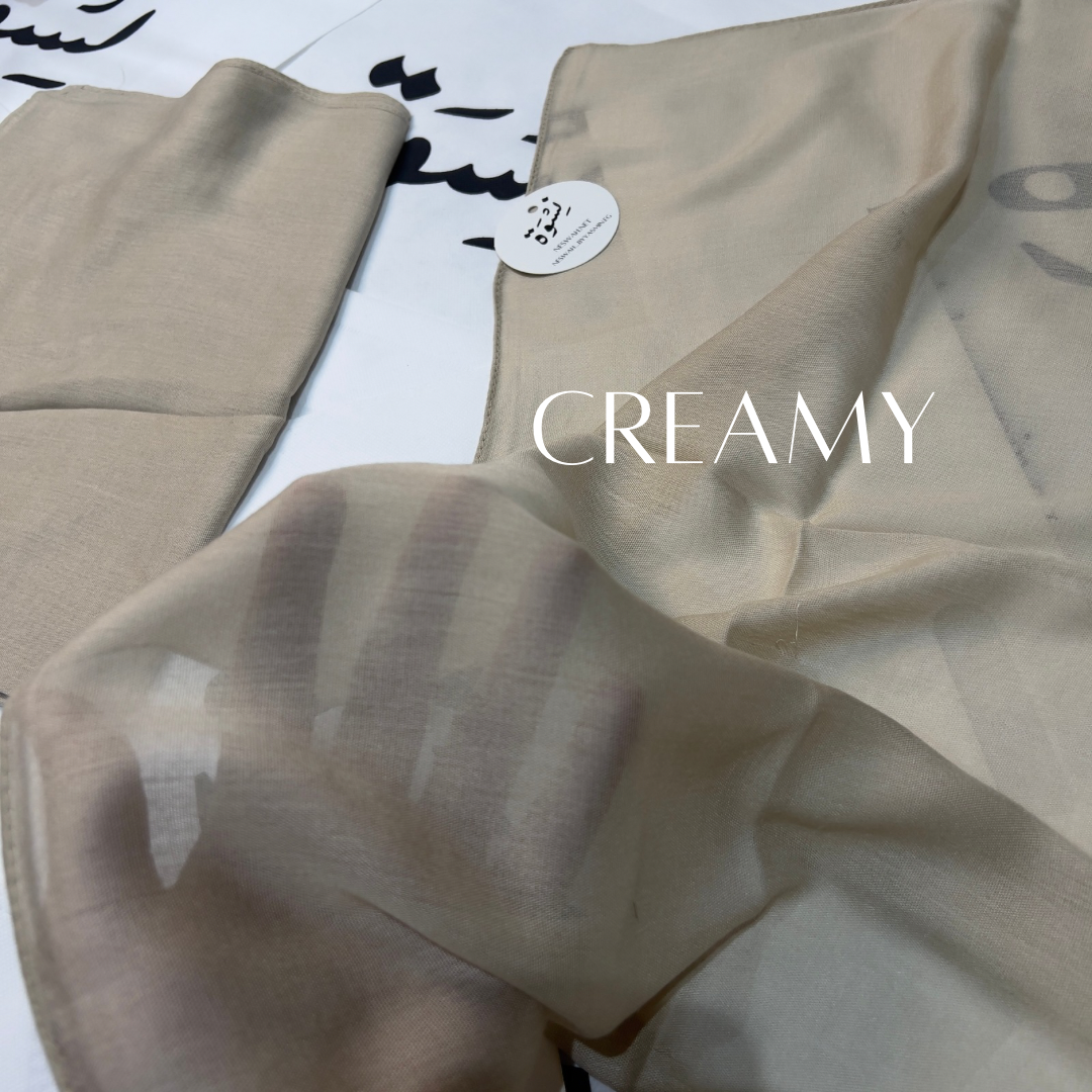 Creamy linen