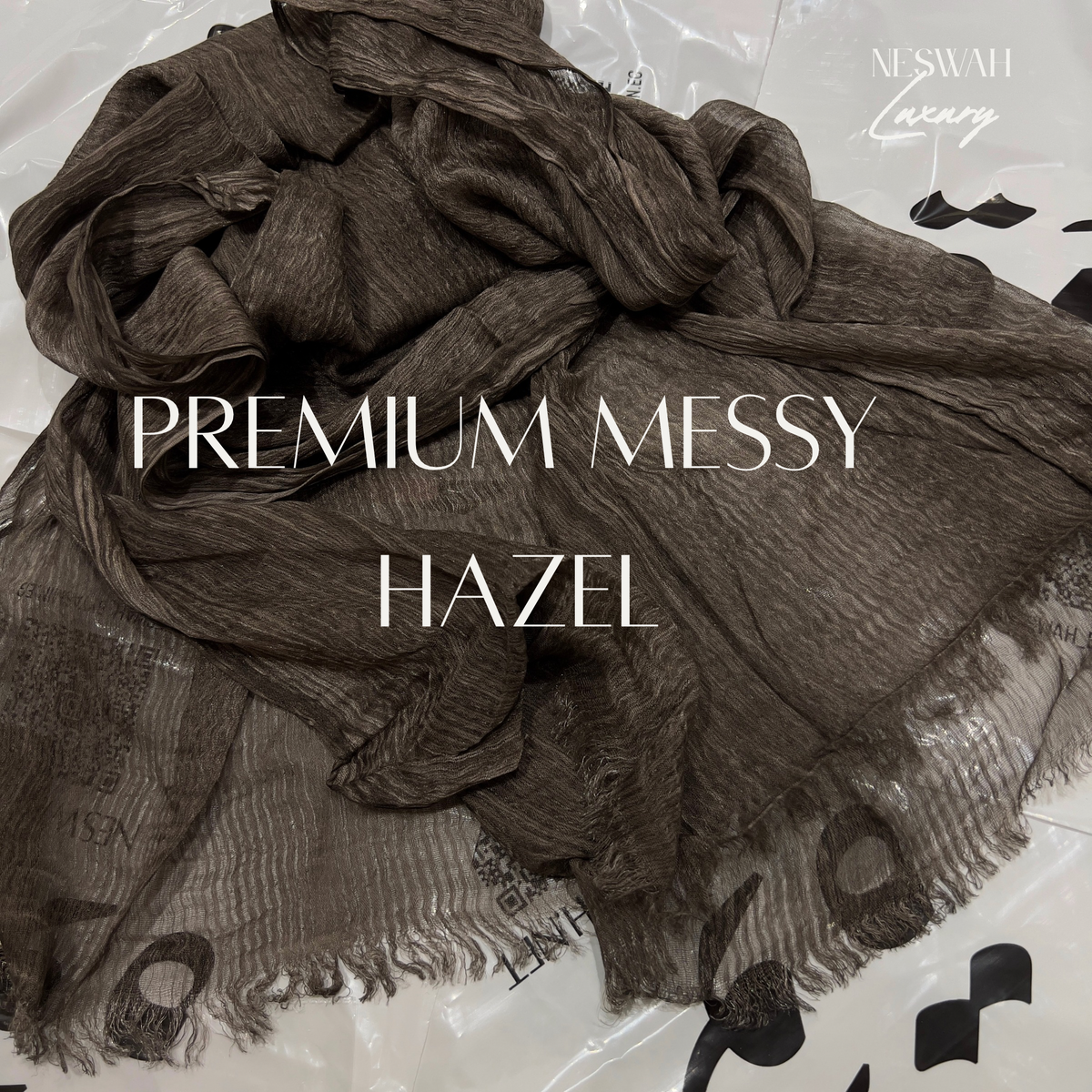 Premium Messy chiffon Hazel