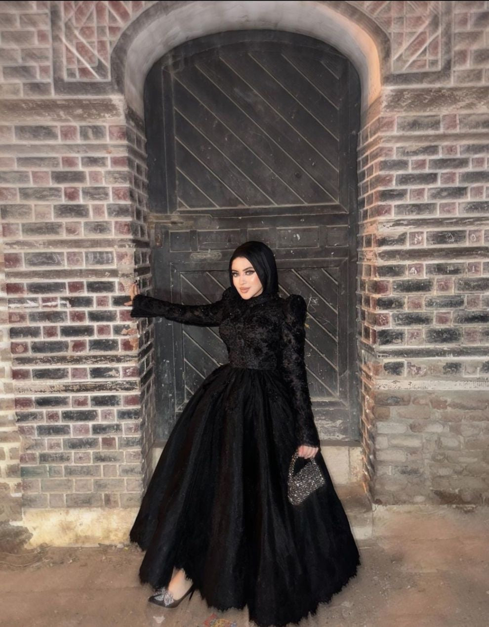Organza soirée black