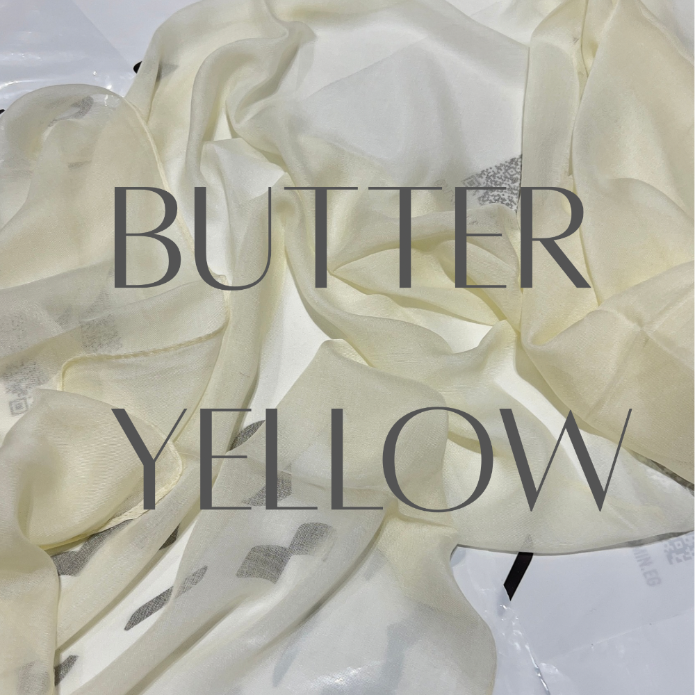 Kuwaiti Lady Mirror - Butter Yellow