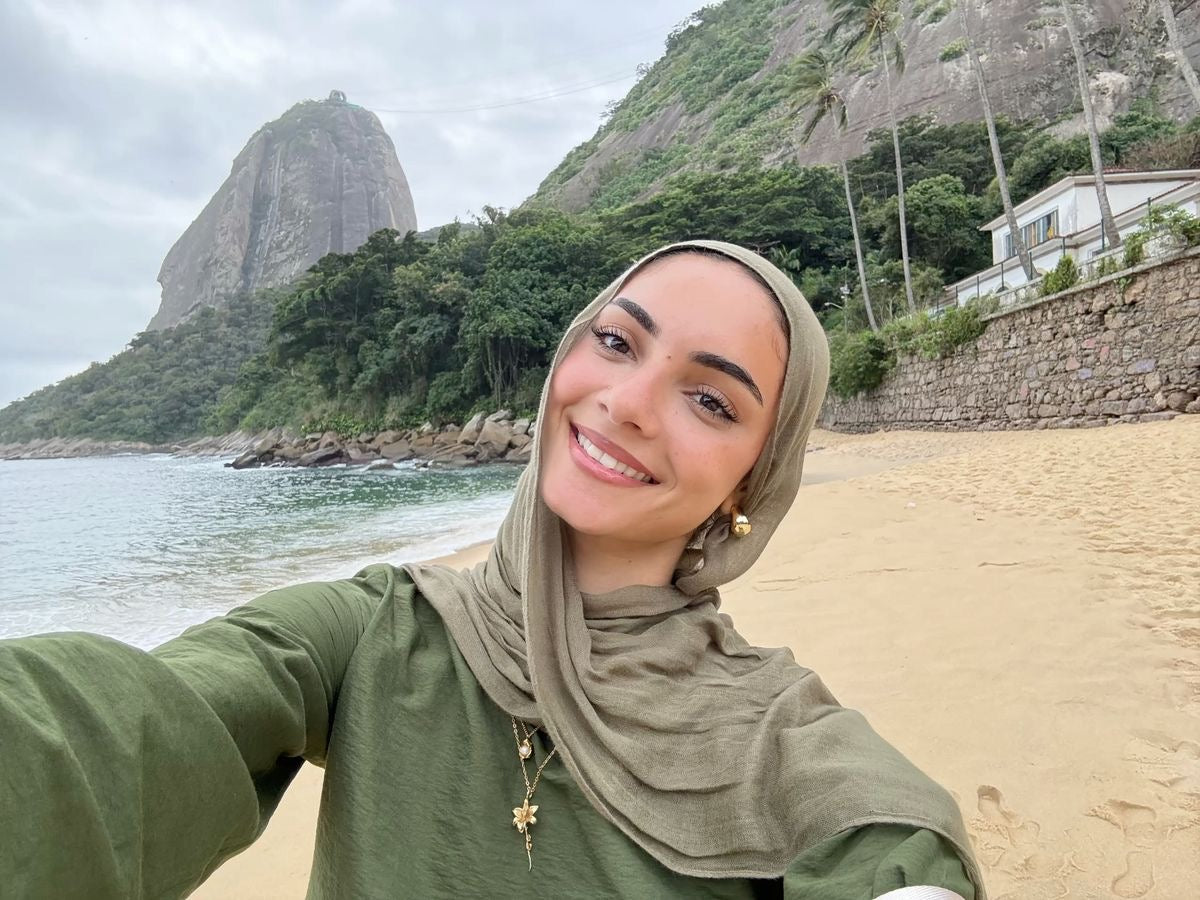 Champagne Olive sponge modal