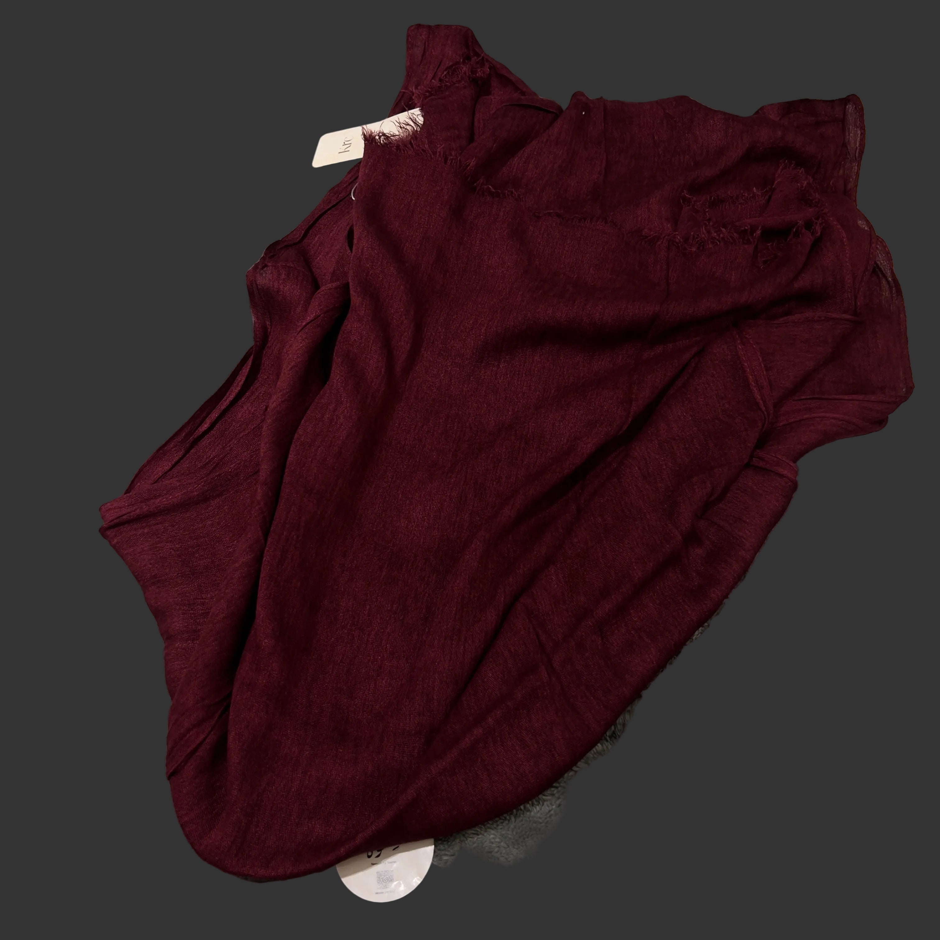 Thailandy Ruffled ROUGE Burgundy