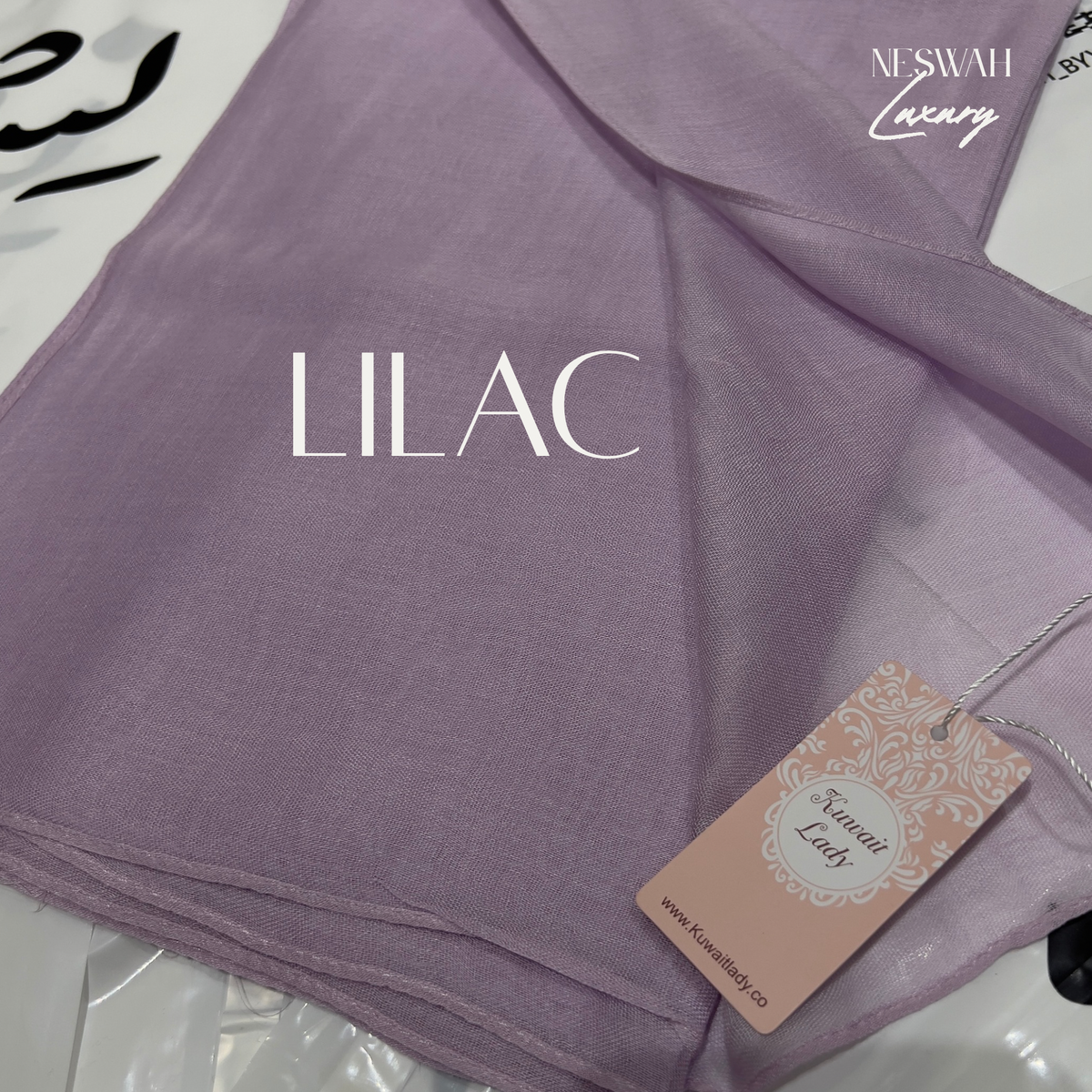 Kuwait lady Lilac linen