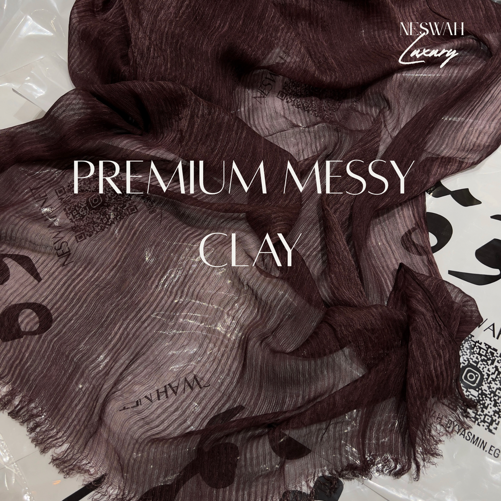Premium Messy chiffon Clay