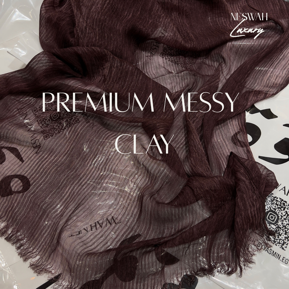 Premium Messy chiffon Clay