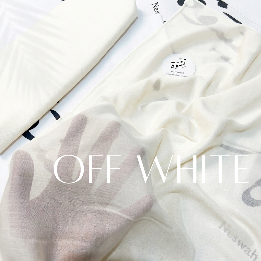Off white linen