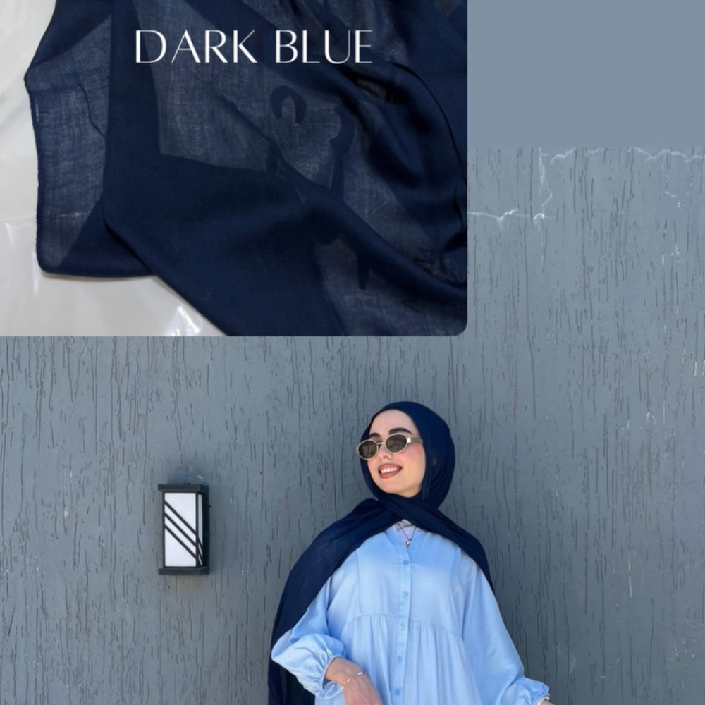 Soft Linen - Dark Blue