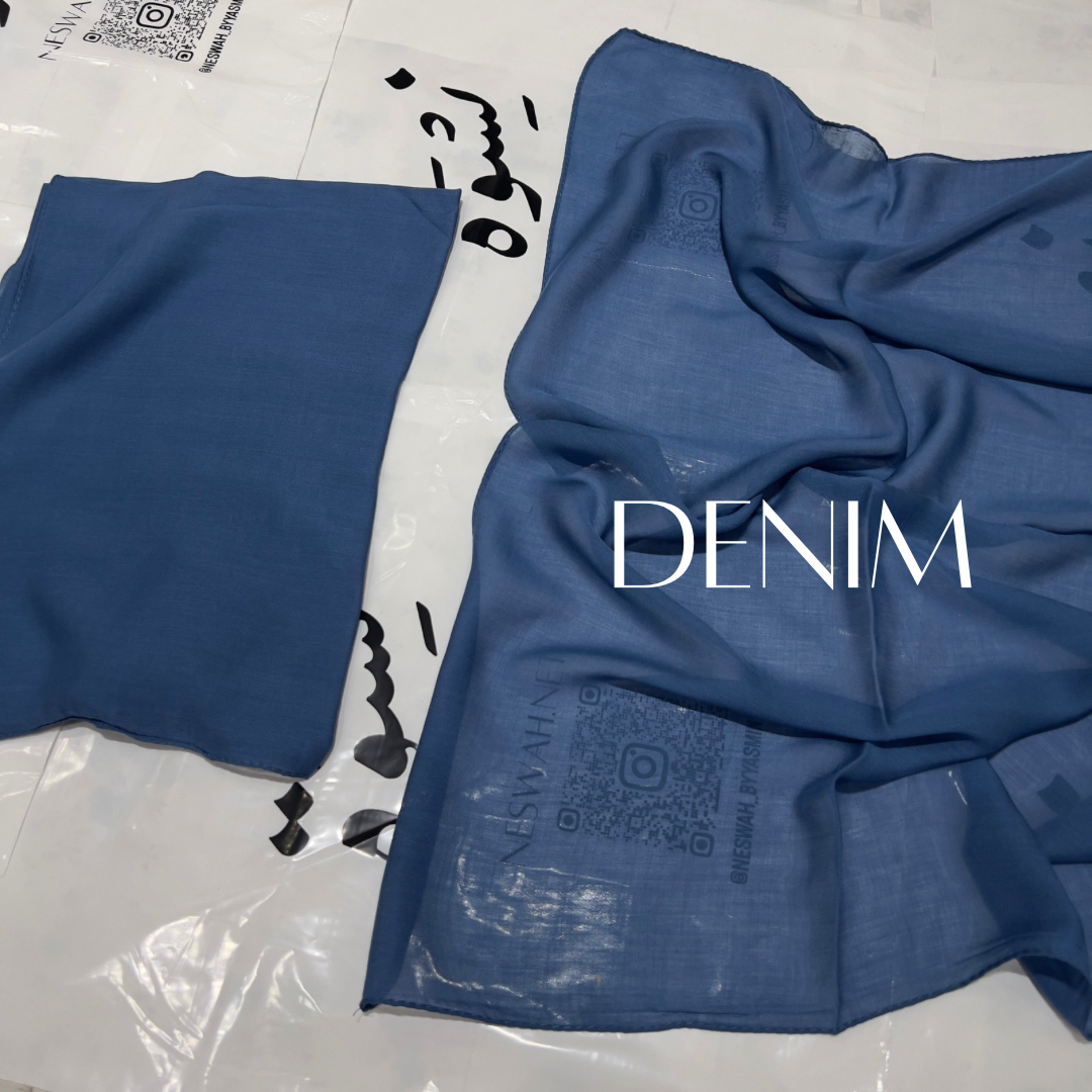Premium linen Denim