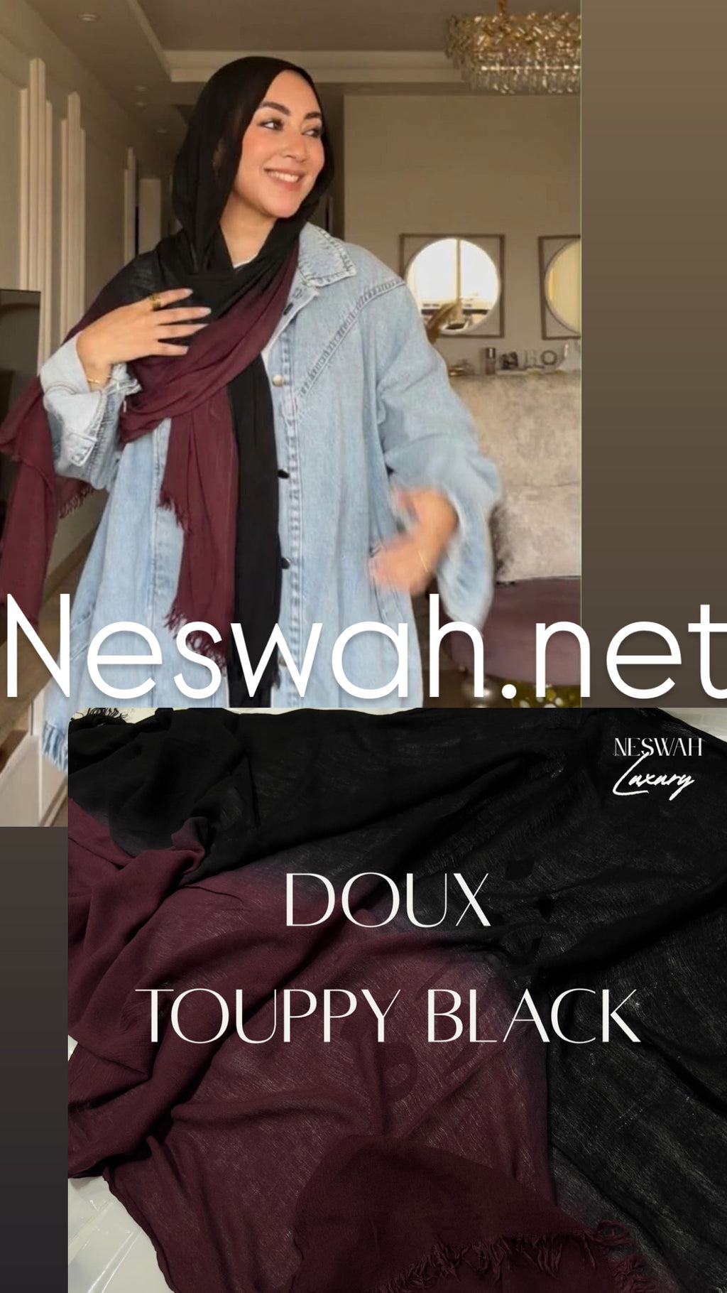 Doux Thailandy Touppy black