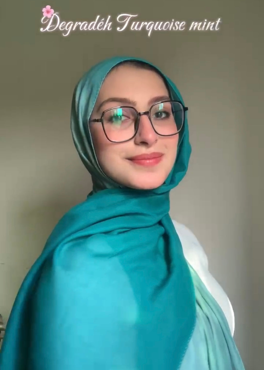 Degradéh Turquoise mint