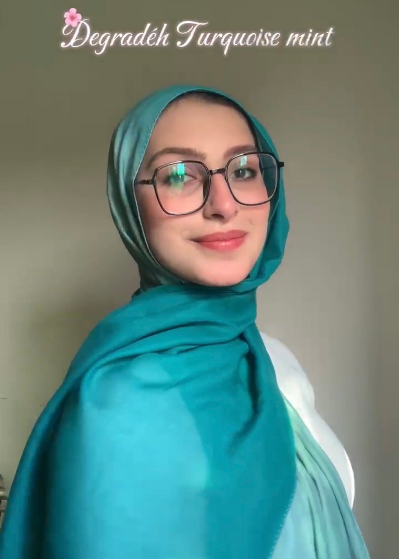 Degradéh Turquoise mint
