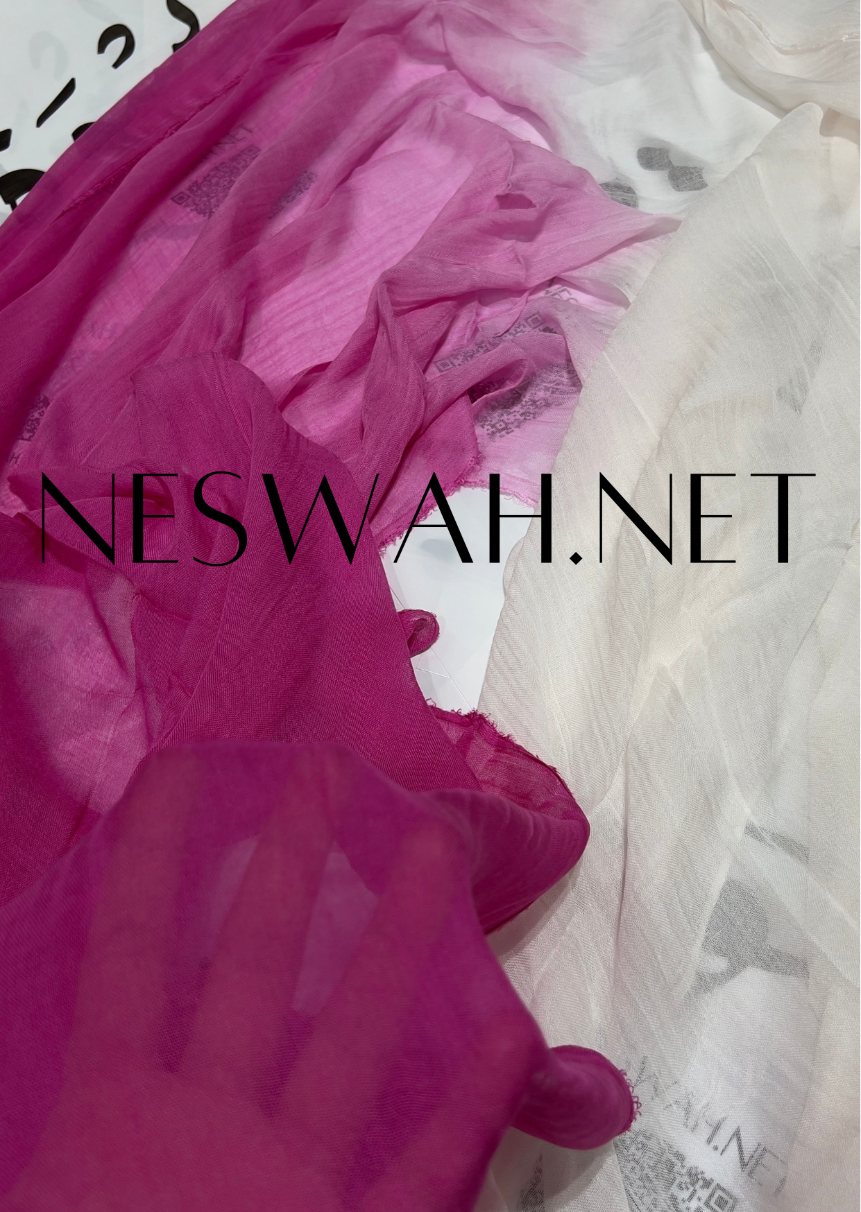 Linen Dark Fuchsia