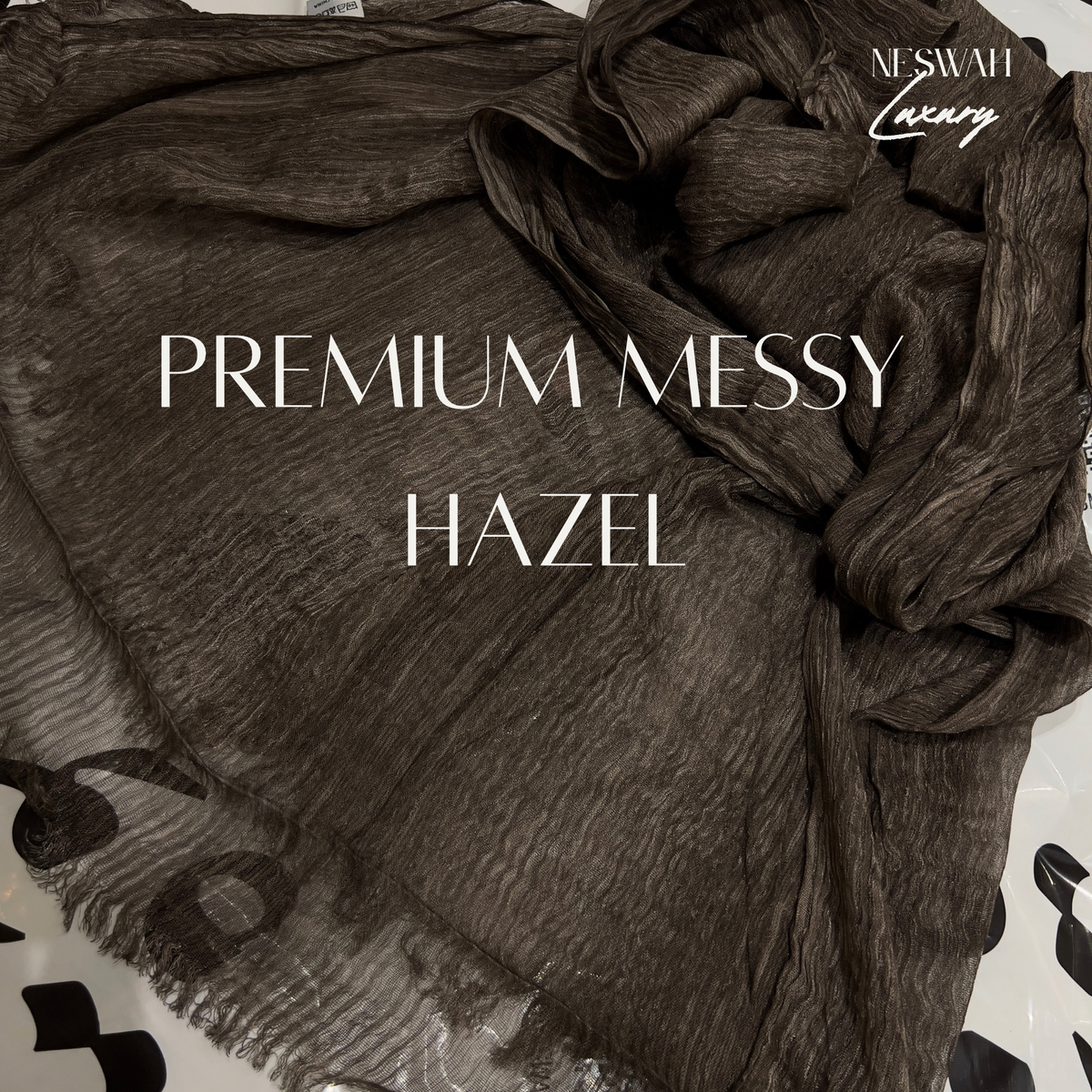Premium Messy chiffon Hazel