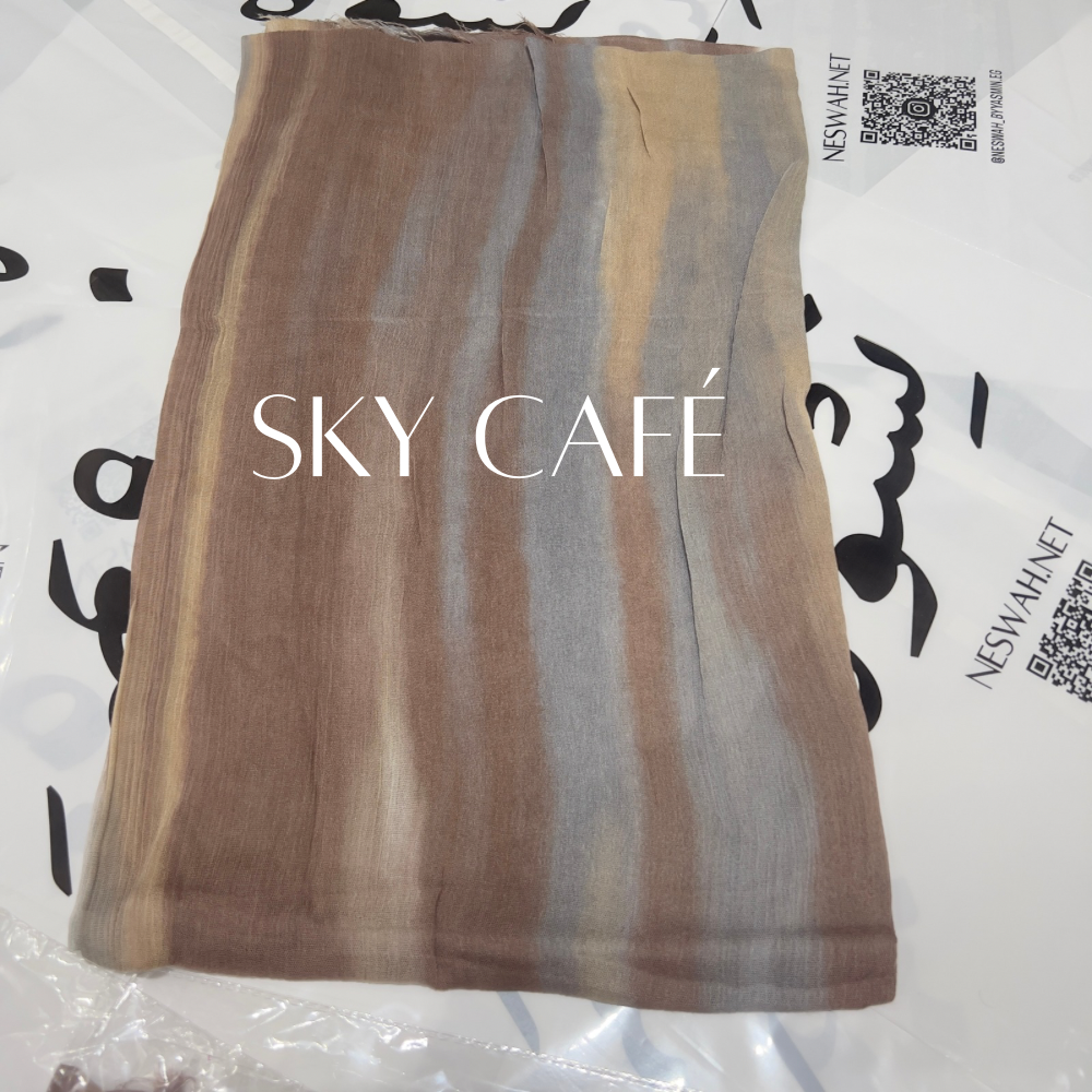 Thailandy Ruffled - Sky + Café