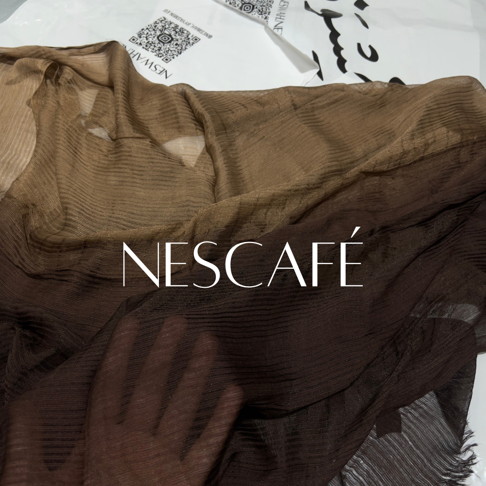 Messy chiffon Nescafé