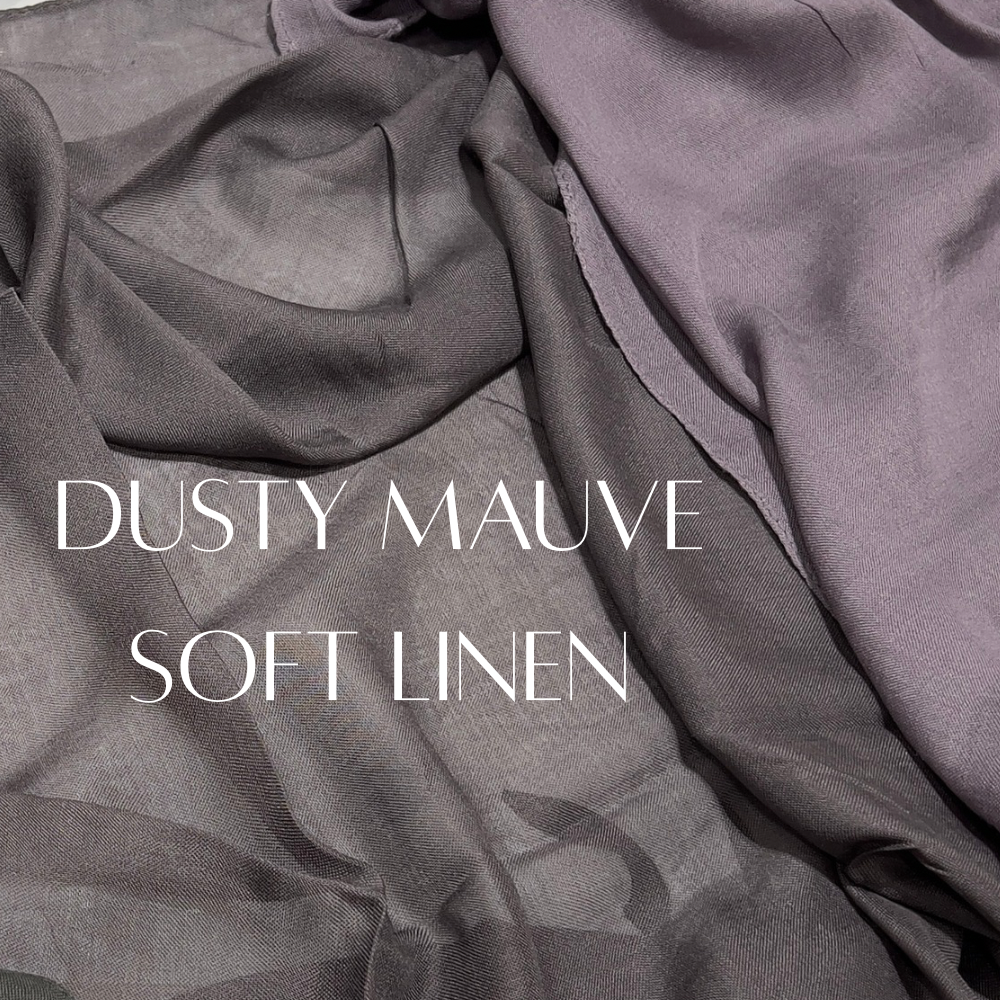 Soft linen Dusty mauve