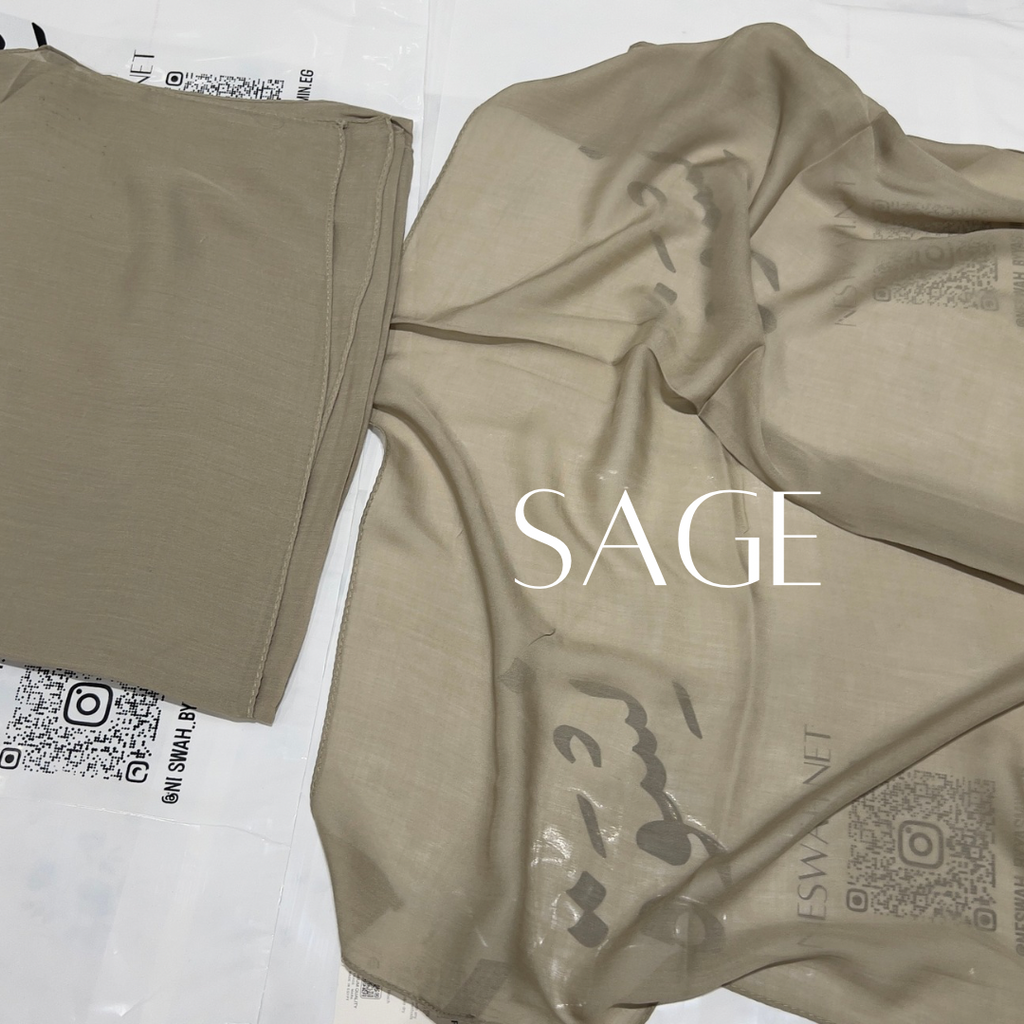Premium linen SAGE