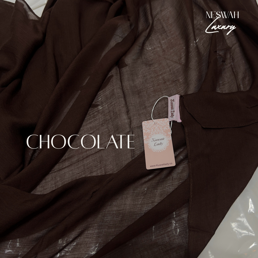 Kuwait lady chocolate linen