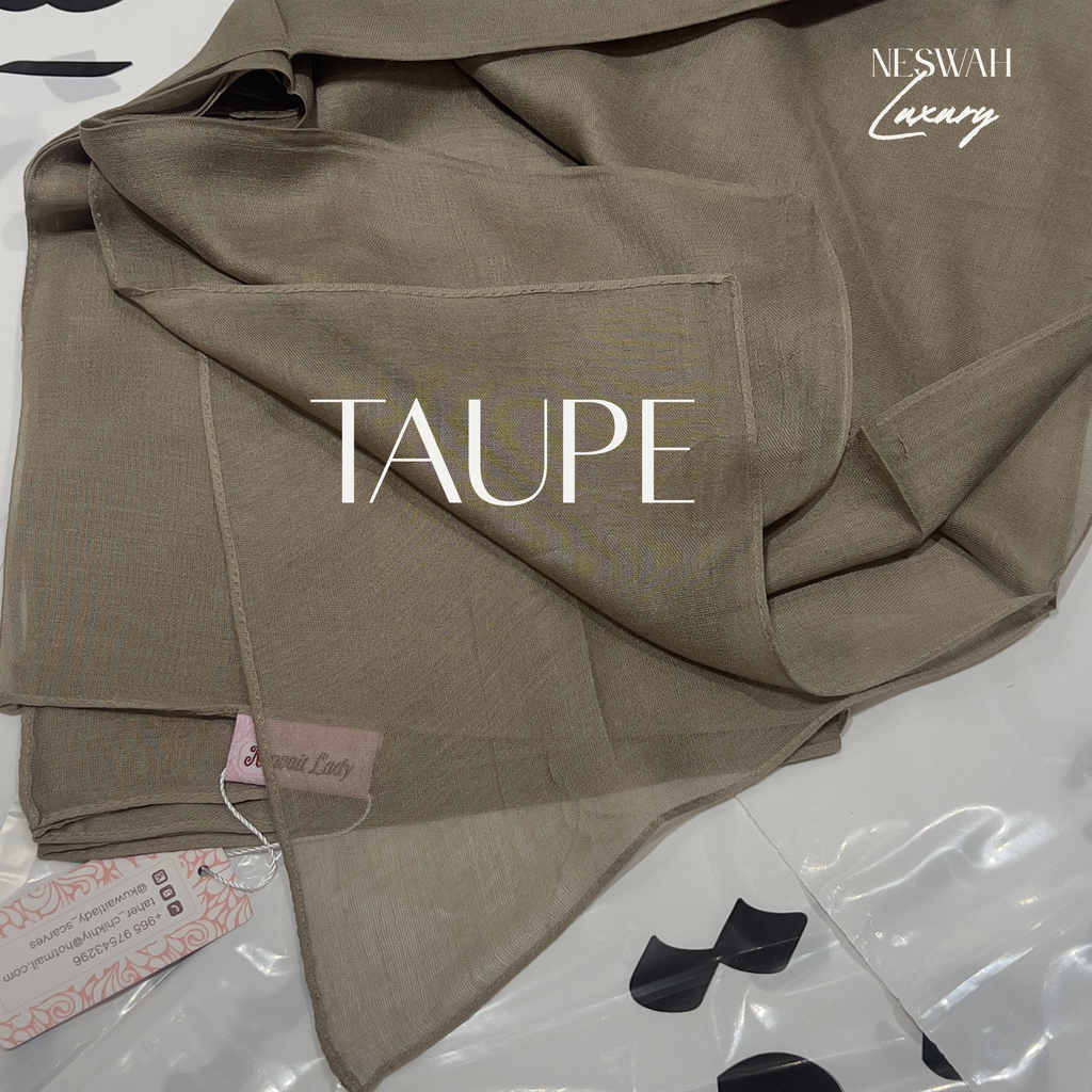 Kuwait lady Taupe linen