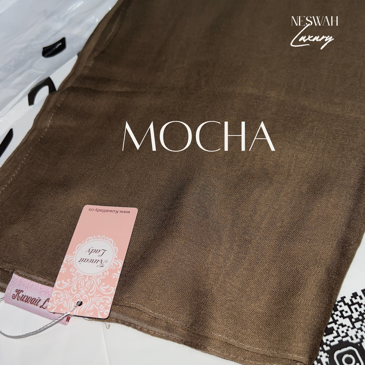 Kuwait lady Mocha linen