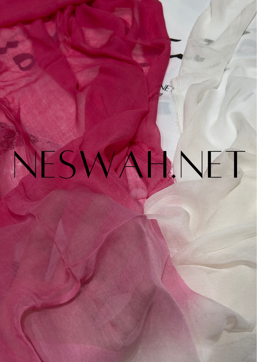 Linen Hot pink