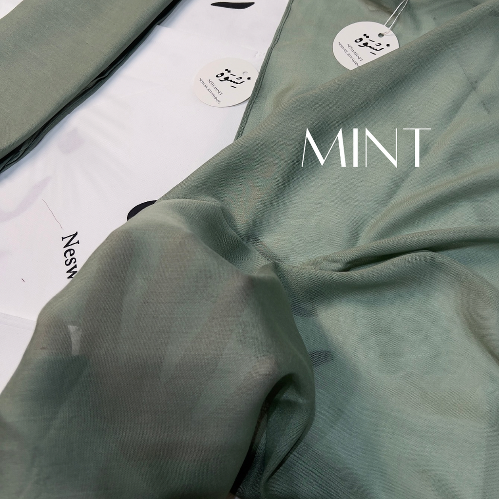 Mint linen