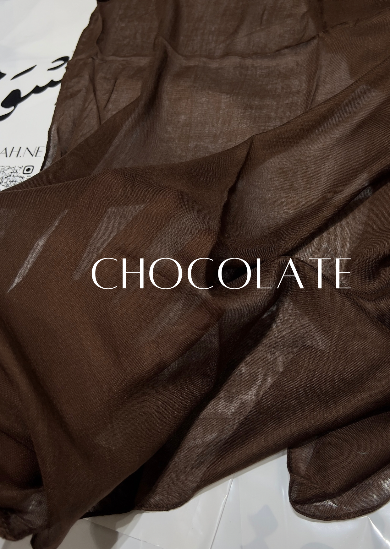 Soft linen chocolate