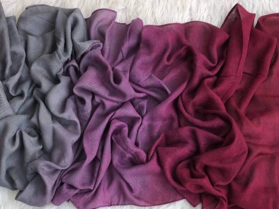 Degradé Burgundy Scarf