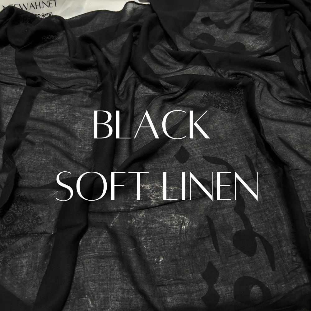 Soft Linen - Black((light modal